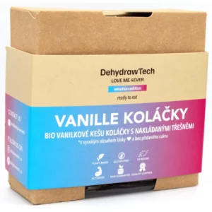 VANILLE VANILKOVÉ KEŠU KOLÁČKY S NAKLÁDANÝMI TŘEŠNĚMI