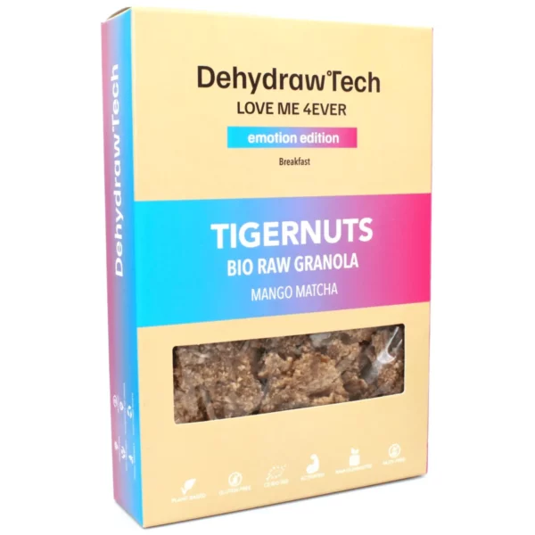 TIGERNUT RAW GRANOLA MANGO A MATCHA