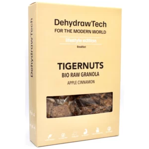 TIGERNUT RAW GRANOLA JABLKA A SKOŘICE