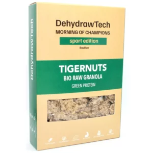 TIGERNUT ZELENÝ PROTEIN RAW GRANOLA